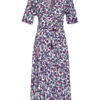 Claudie Pierlot Wickelkleid Rosemary, Weiß