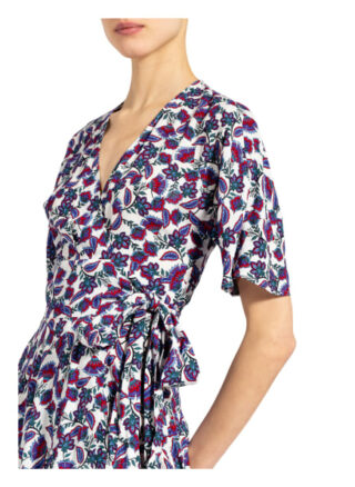 Claudie Pierlot Wickelkleid Rosemary, Weiß
