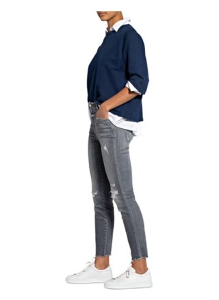 Closed 7/8-Jeans Skinny Pusher, Grau