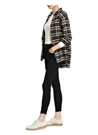 Closed 7/8-Jeans Skinny Pusher, Schwarz