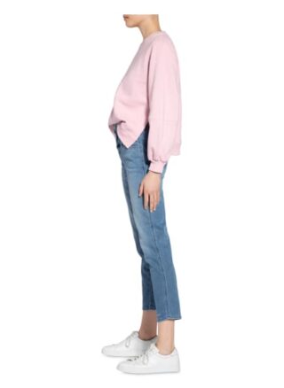 Closed Flared Jeans Pedal Pusher, Blau