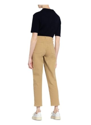 closed Pedal Pusher 7/8-Hose Damen, Beige