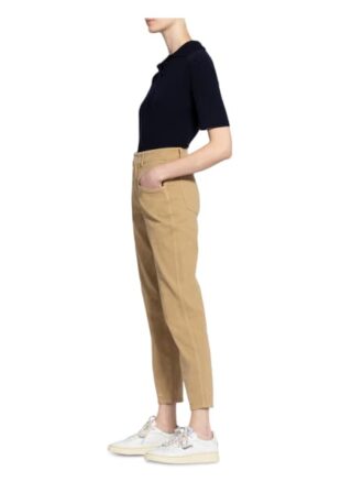 closed Pedal Pusher 7/8-Hose Damen, Beige
