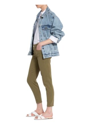 Closed Skinny Jeans Baker, Grün