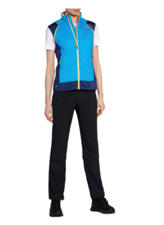 Cmp Hybrid-Softshell-Jacke mit Ärmeln, Blau