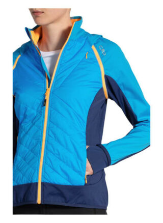 Cmp Hybrid-Softshell-Jacke mit Ärmeln, Blau