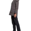 Cmp Outdoor-Parka mit Kunstpelzbesatz, Grau