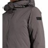 Cmp Outdoor-Parka mit Kunstpelzbesatz, Grau