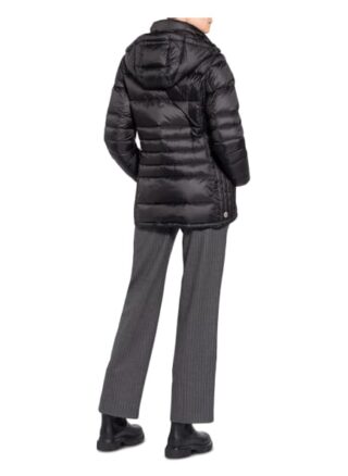 Colmar Daunenjacke mit Kapuze, Schwarz
