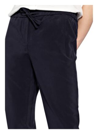Comma 7/8-Hose im Jogging-Stil, Blau