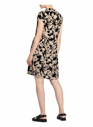 Comma Hemdblusenkleid, Schwarz