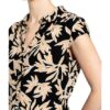 Comma Hemdblusenkleid, Schwarz