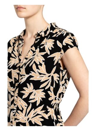 Comma Hemdblusenkleid, Schwarz