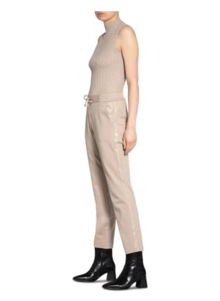 Comma Hose im Jogging-Stil, Beige