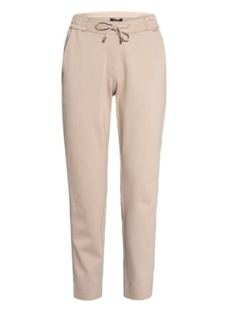 Comma Hose im Jogging-Stil, Beige