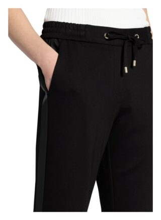 Comma Hose im Jogging-Stil, Schwarz