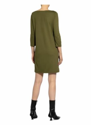 Comma Jerseykleid mit 3/4-Arm, Grün