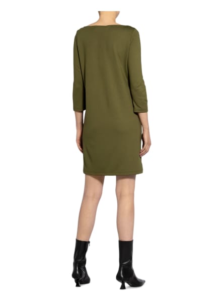 Comma Jerseykleid mit 3/4-Arm, Grün Comma Jerseykleid mit 3/4-Arm, Grün