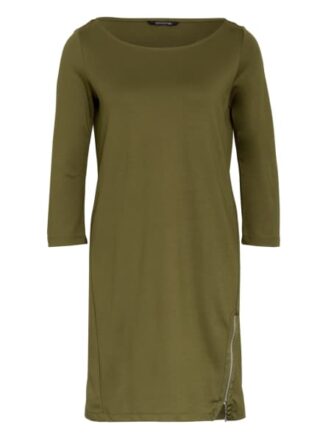 Comma Jerseykleid mit 3/4-Arm, Grün