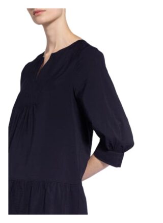 Comma Kleid mit 3/4-Arm, Blau