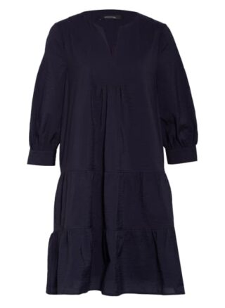 Comma Kleid mit 3/4-Arm, Blau
