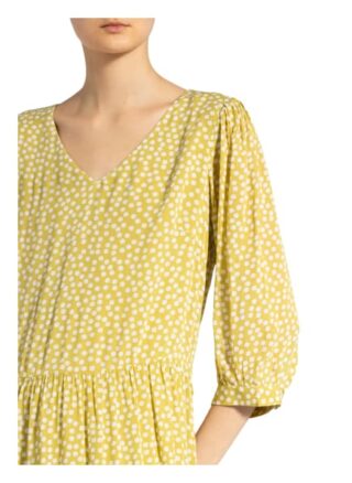 Comma Kleid mit 3/4-Arm, Grün