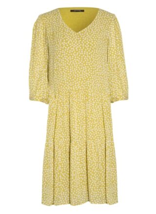 Comma Kleid mit 3/4-Arm, Grün