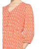 Comma Kleid mit 3/4-Arm, Orange