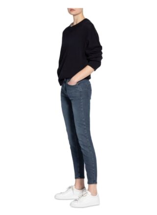 Comma Skinny Jeans, Blau
