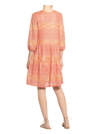 Comma Strickkleid mit 3/4-Arm, Rot
