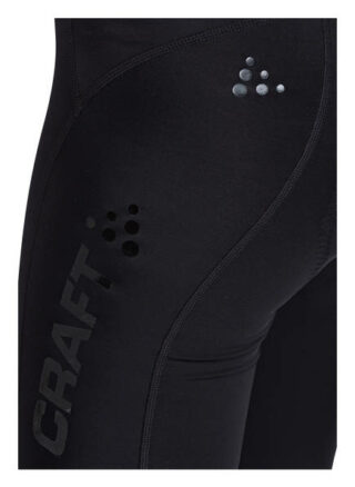 Craft 3/4-Radhose Essence mit gepolstertem Einsatz, Schwarz