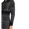 D&G Bouclé-Kleid, Weiß