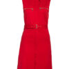 Damsel in A Dress Hemdblusenkleid Isidore, Rot