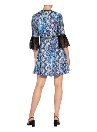 Damsel in A Dress Kleid Anysia mit 3/4-Arm, Blau