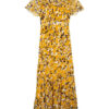 Damsel in A Dress Kleid Leigh, Gelb
