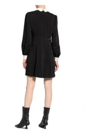 Damsel in A Dress Kleid Maneki, Schwarz