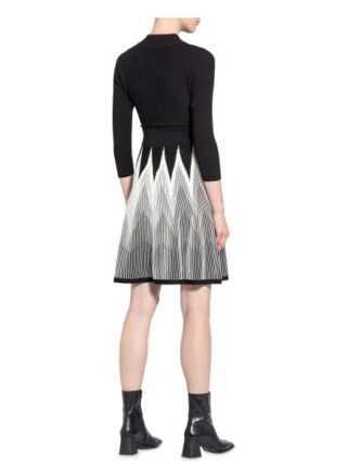 Damsel in A Dress Strickkleid Adela mit 3/4-Arm, Schwarz