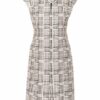 Damsel in A Dress Tweed-Kleid Aerin, Pink