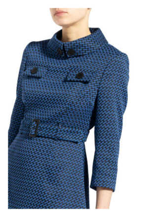 Damsel in A Dress Tweed-Kleid Sabri mit 3/4-Arm, Blau