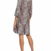 Darling Harbour Kleid mit 3/4-Arm, Beige