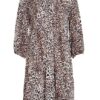 Darling Harbour Kleid mit 3/4-Arm, Beige
