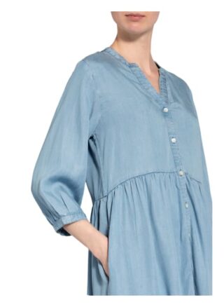 Darling Harbour Kleid mit 3/4-Arm, Blau