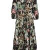 Darling Harbour Kleid mit 3/4-Arm, Schwarz