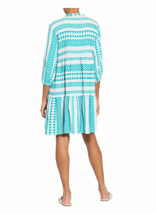 Darling Harbour Kleid mit 3/4-Arm, Weiß