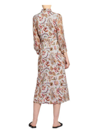 Desoto Hemdblusenkleid Kora mit 3/4-Arm, Pink