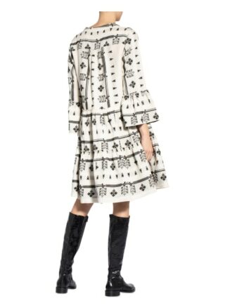 Devotion Kleid Ella mit 3/4-Arm, Schwarz