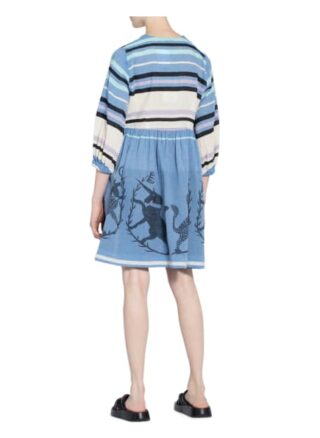 Devotion Kleid mit 3/4-Arm, Blau