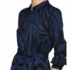 Diane Von Furstenberg Hemdblusenkleid Amina, Blau