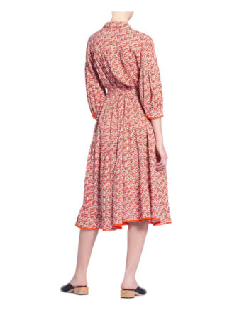 Diane Von Furstenberg Hemdblusenkleid Luna, Rot