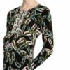 Diane Von Furstenberg Jerseykleid Reina, Schwarz